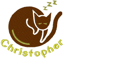 Create embroidery lettering